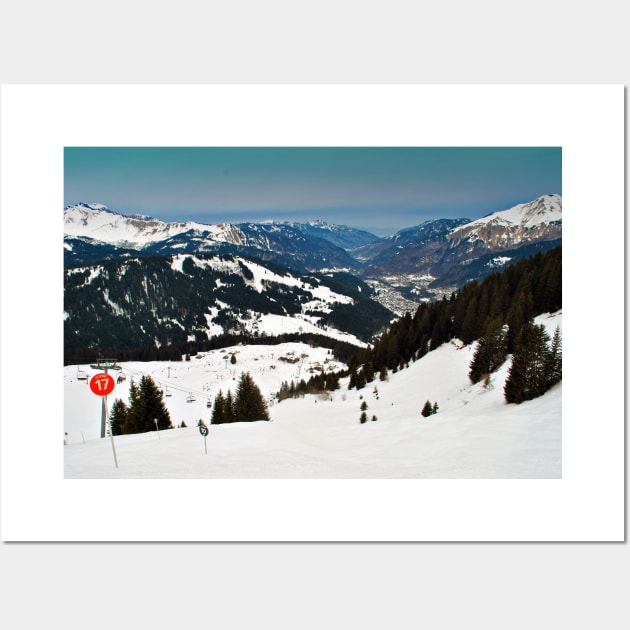 Morzine Lets Gets French Alps France Wall Art by AndyEvansPhotos